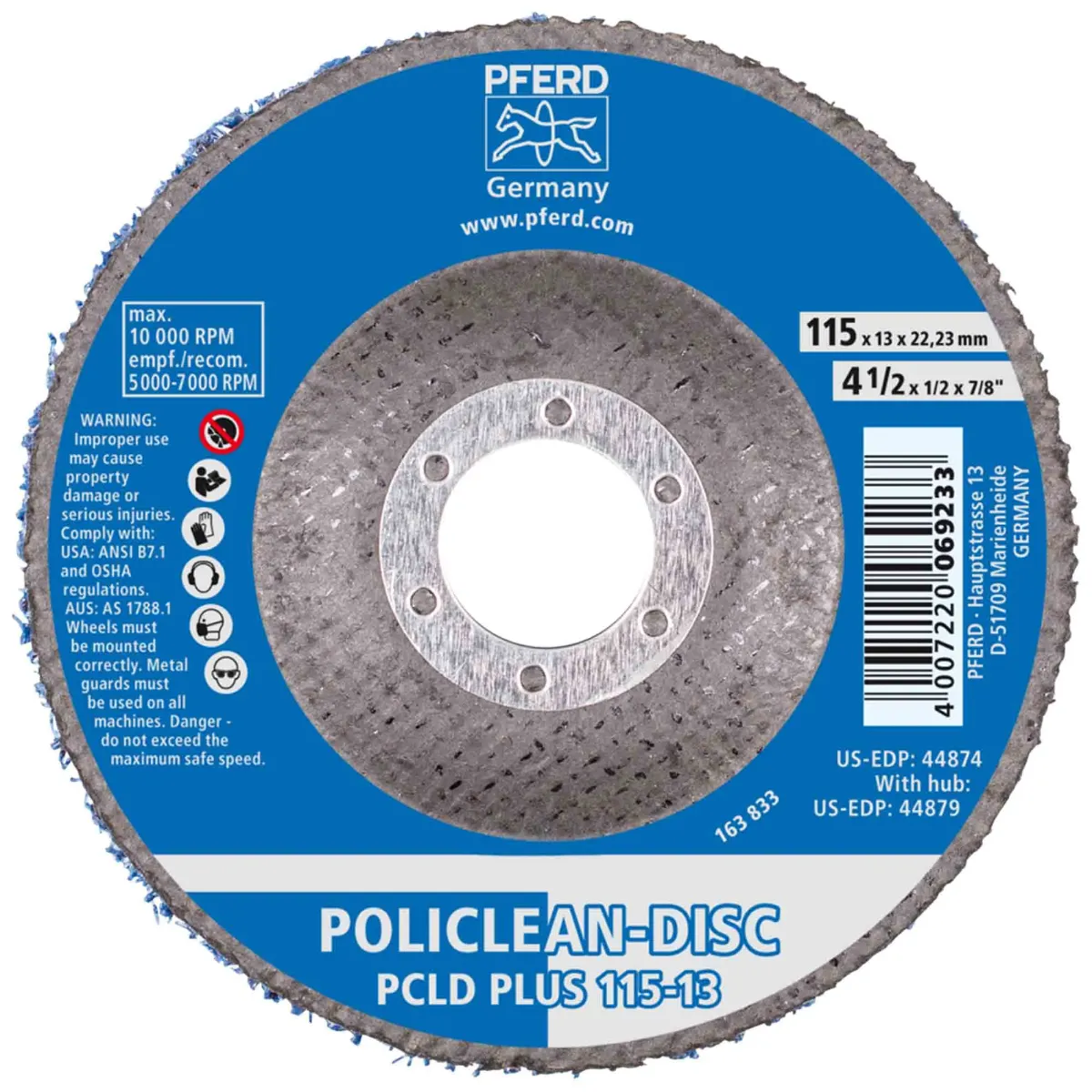 Discos POLICLEAN PCLD PFERD